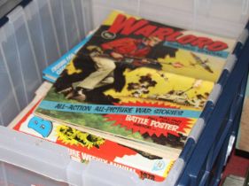 A quantity of mainly War Lord Comics together with a quantity of Battle Picture, and Thunder