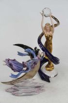 A Franklin Mint 'Goddess of the Moon' limited edition figure, House of Etre limited edition,