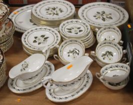 A Royal Worcester Bernina pattern dinner service