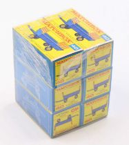 A Matchbox Series trade pack of six No. 40 hay trailers, housed in the original shrink wrapping