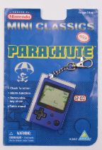 A Nintendo by Toymax Mini Classics Parachute keychain game with original instruction leaflet