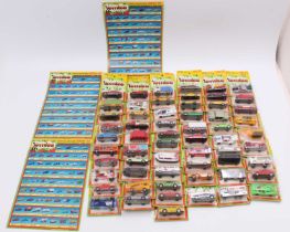 Tomica of Japan 60 Series full set of 60 blister carded vehicles, with examples including a Mazda