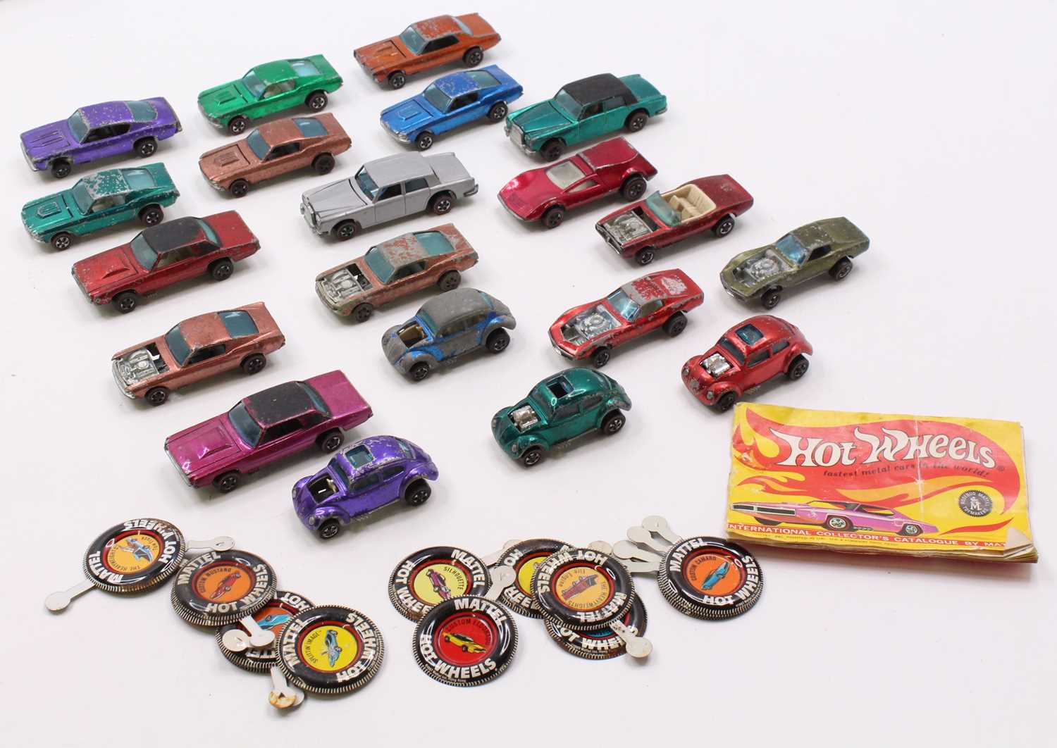 A Hot Wheels Redlines Collectors Carry Case together with a selection of vehicles and original - Image 3 of 3