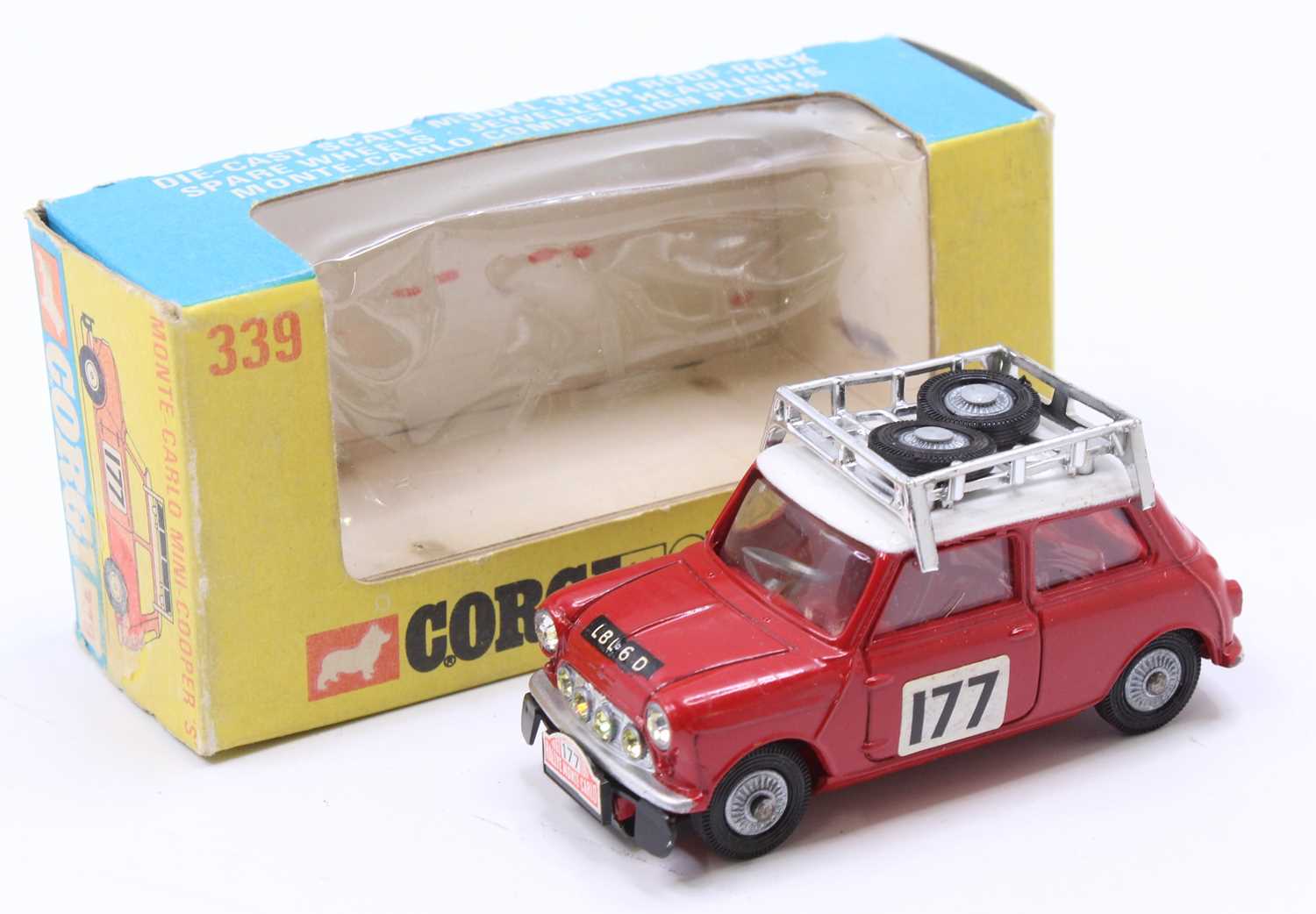 1:43 BMC MINI Cooper S Ralley Monte Carlo Corgi 339 EUR 48,00