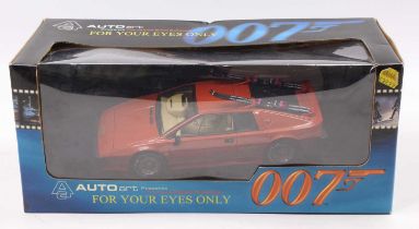 An Auto Art James Bond Collection 1/18th scale Lotus Esprit Turbo as driven in the film 'For Your