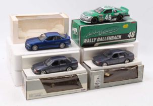 A collection of 4 mixed scale boxed modern issue diecasts comprising 2x 1/25th scale Schabak Ford