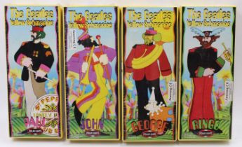 Polar Lights The Beatles Yellow Submarine, plastic figure kit group to include Ringo, Paul, George