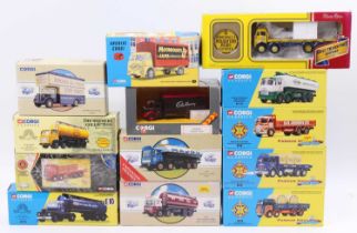 Corgi Classics and Road Transport Heritage boxed model group, 13 examples including No. CC10101