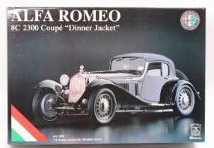 A Pocher Rivarossi No. K92 1/8 scale kit for an Alfa Romeo 8C2300 coupe titled Dinner Jacket, as