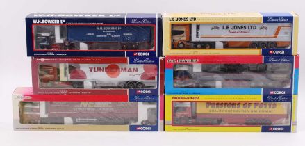 Corgi Toys modern issue limited edition 1/50th scale road transport haulage group of 6 comprising