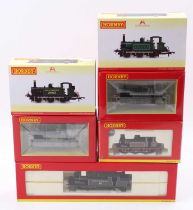 Four Hornby locos: R3768 late BR A1/A1X ‘Terrier’ 32636 DCC ready (NM) (BNM); R3786 Southern A1/