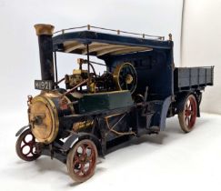 Circa 1922 Parrafin Powered Model Steam Motor Wagon, as detailed in the Model Engineer and