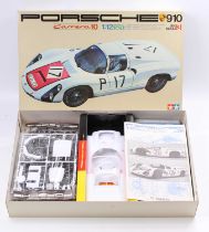 A Tamiya No. BS1203 1/12 scale plastic kit for a Porsche Carrera 10 racing car, Big Scale Model