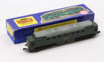 3232 Hornby-Dublo 3-rail Co-Co diesel electric loco, plain green (NM) (BE)