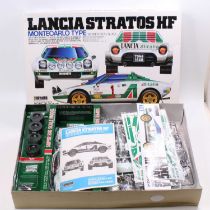 A Doyusha Model No. DBS 14-9800 1/12 scale identical plastic kit for a Montecarlo type Lancia