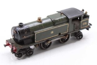 1936-41 Hornby No.2 Special tank loco 4-4-2 clockwork, green GWR 2221, number on plate, ‘GWR’