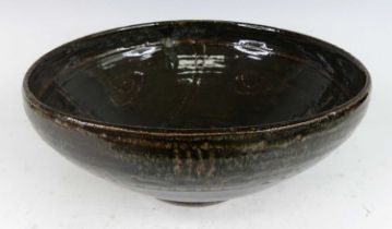 Michael Cardew (1901-1983) for Abuja Pottery - a studio stoneware footed table bowl, having a