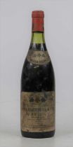 Musigny Grand Cru 1976 Bouchard Pere et Fils, one bottle Wine level is 3cm below base of capsule.