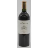 Segla, 2012, Margaux, one bottle