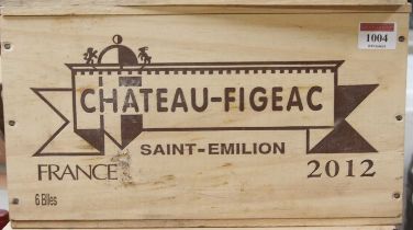Château Figeac, 2012, Saint-Emilion Grand Cru, six bottles (OWC)