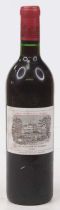 Château Lafite Rothschild 1970 Pauillac, one bottle Note: with label stating bottle rebouchage at