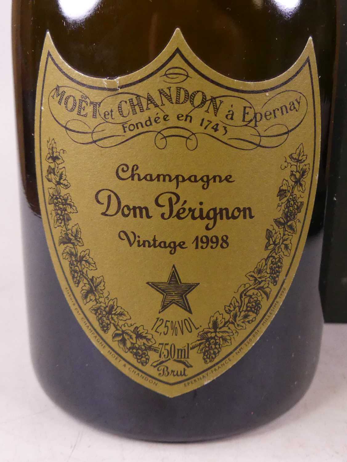 Moet & Chandon Dom Perignon vintage champagne, 1998, one bottle in carton with supporting volume Dom - Image 2 of 7