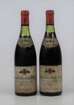 Richebourg Grand Cru 1977 Bouchard Pere et Fils, two bottles