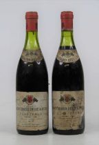 Echezeaux Grand Cru 1973 Bouchard Pere et Fils, two bottles