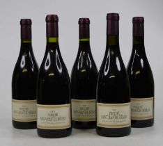 Prieure de Saint-Jean de Bebian, 3x 2000 and 2x 2002, Languedoc, 2000 is 14.5% alcohol and 2002 is