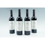 Four bottles of 2010 Bodegas Hermanos Pecina Rioja Finca Iscorta de Pecina Gran Reserva wine