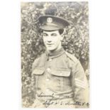 [ Victoria Cross ] A portrait postcard depicting Sergeant William Boulter. [Awarded the Victoria