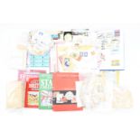 A large quantity of un-mounted GB and world stamps, philatelic consumables, reference books etc