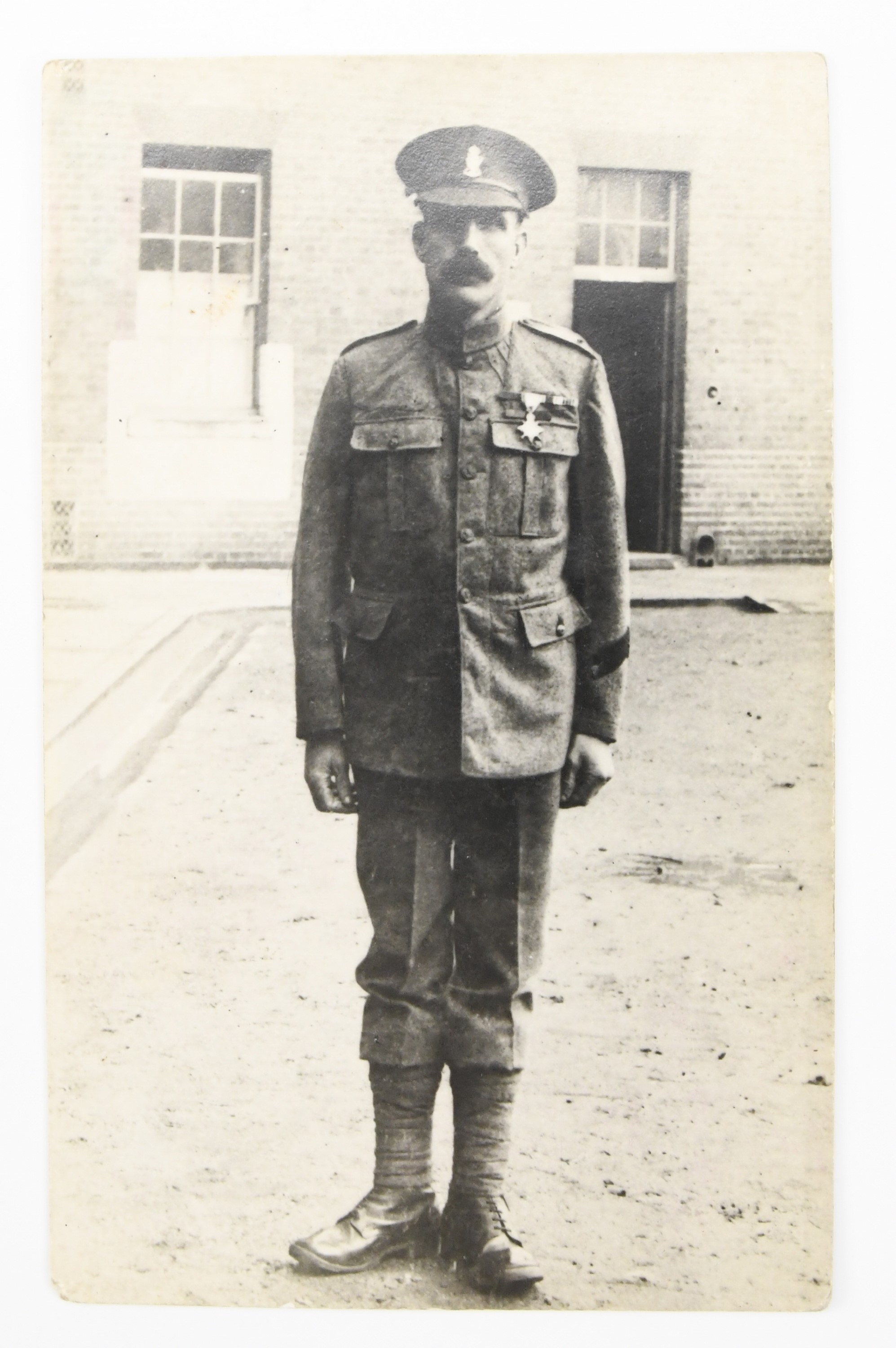 [ Victoria Cross ] A portrait postcard portraying Private James Smith. [Awarded the Victoria Cross