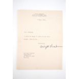 [ Autographs ] Dwight David "Ike" Eisenhower (1890 - 1969), US President and Supreme Commander of