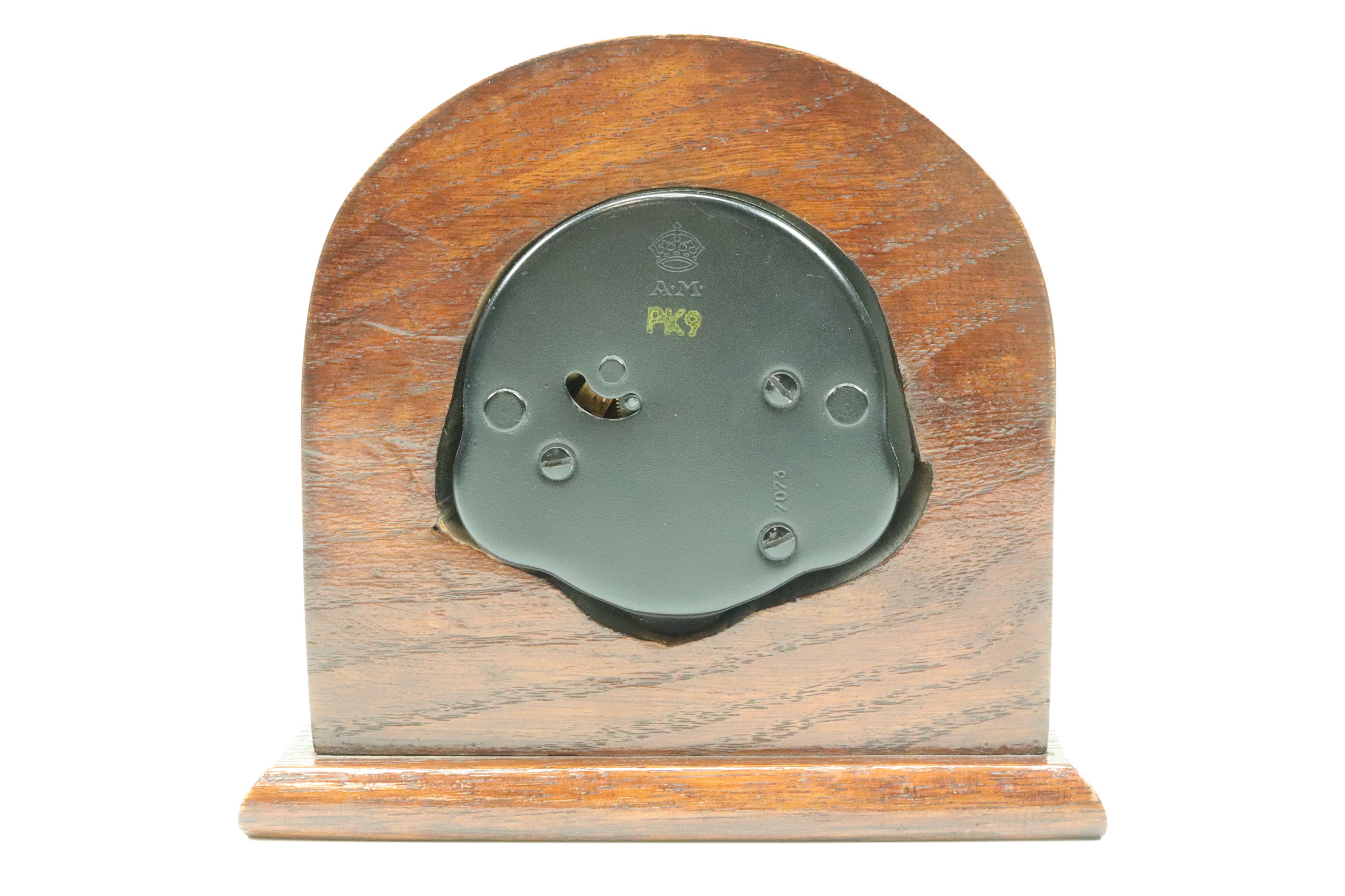 A 1930s RAF Mk IIIA "time of trip" aircraft cockpit clock by Smith & Son, dated 1936, stores ref - Image 2 of 4