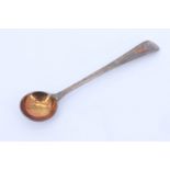 A George III Hanoverian pattern silver condiment spoon, George Smith (III) & William Fearn,