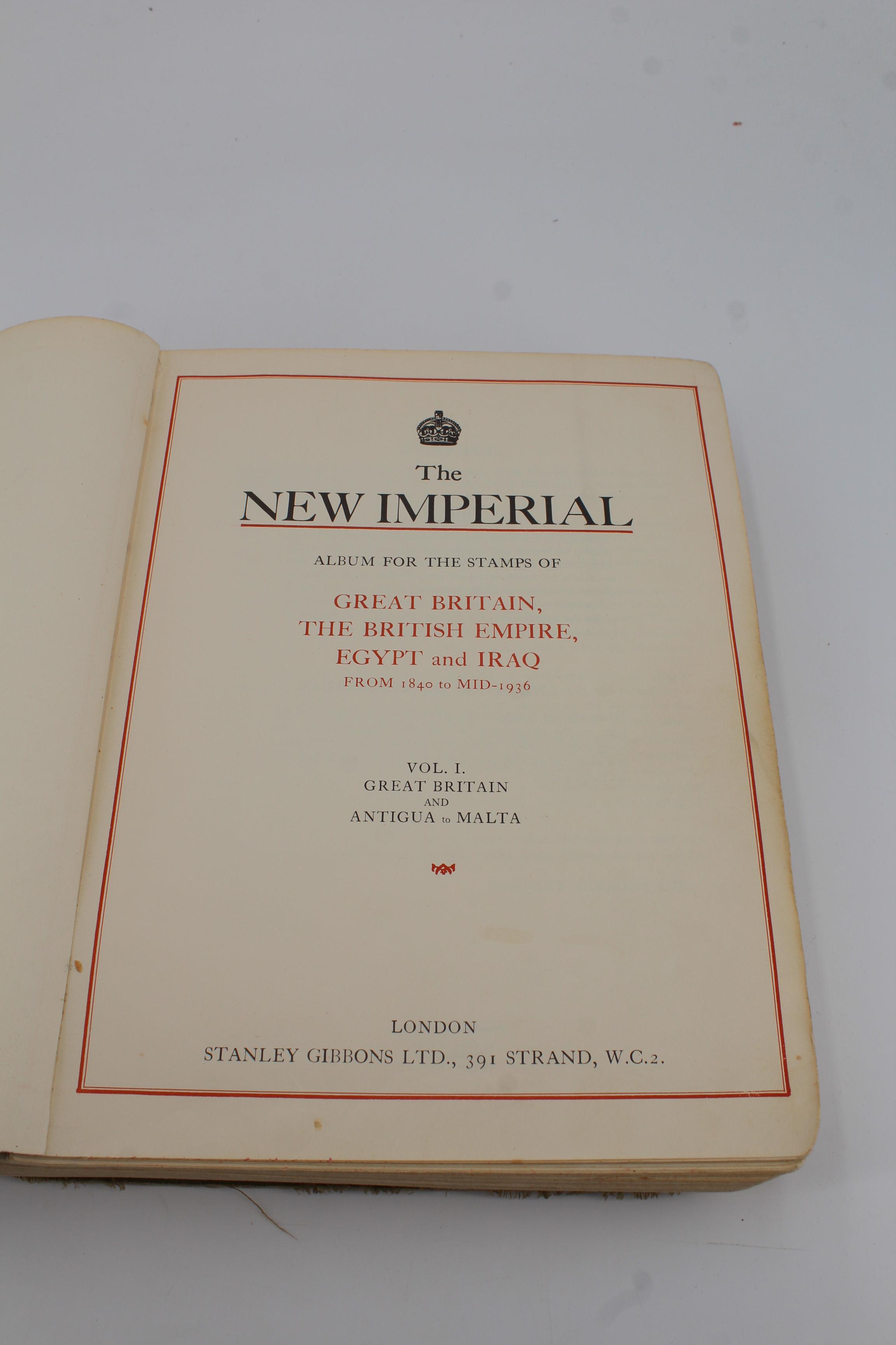 A New Imperial stamp album, Volume 1 GB and Antigua to Malta - Image 2 of 8