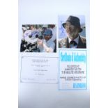 [ Autographs ] Steven Spielberg signed photograph, together with Sean Connery signed photograph from