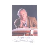 [ Autograph ] A David Attenborough signed photograph, 15 x 10.5 cm