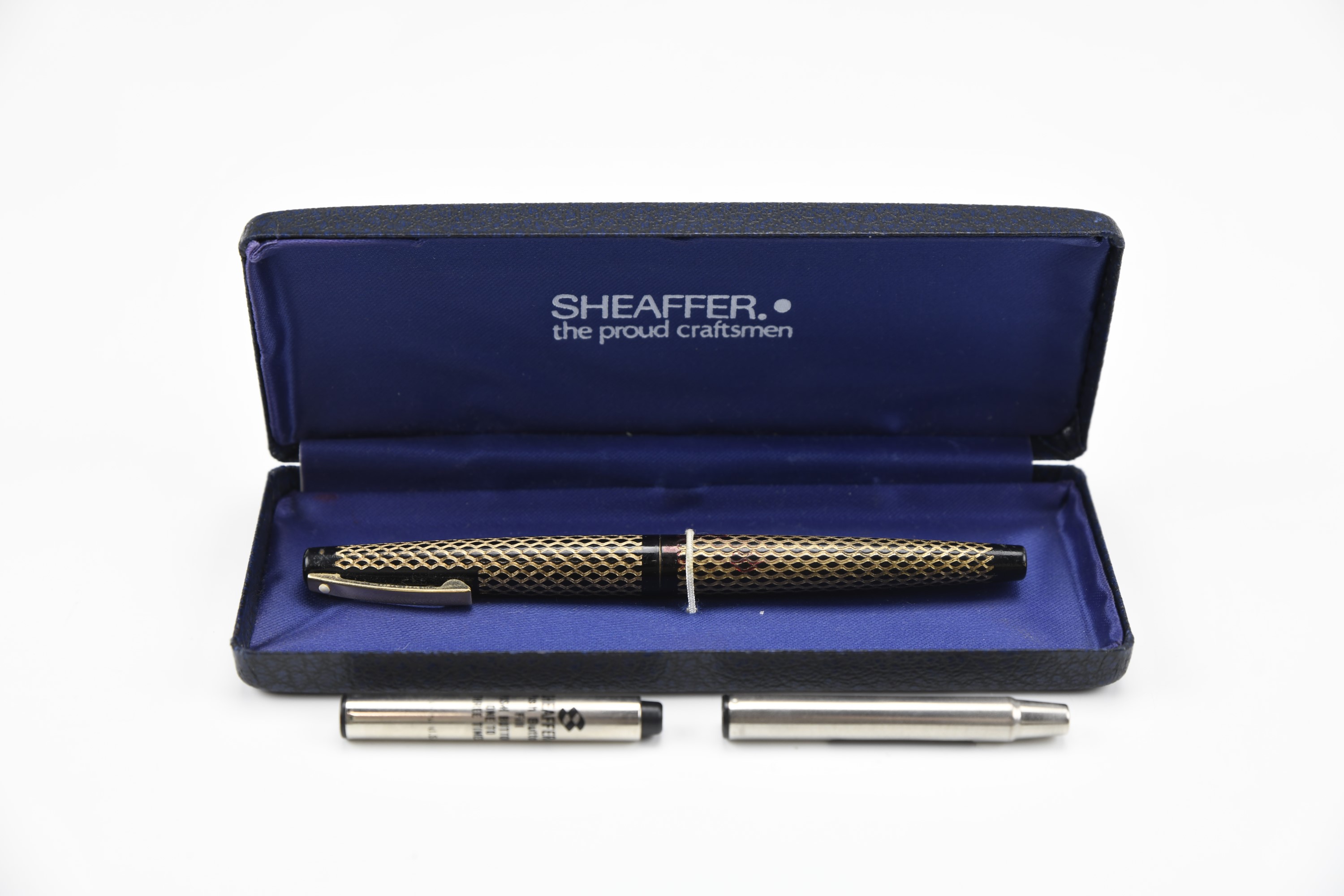 Two cased Sheaffer fountain pens, including one with nib marked '14k' - Image 2 of 3