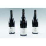 Three bottles of 2012 Jean-Yves Devevey Rully "La Chaume" Rouge wine