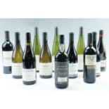 Twelve bottles of wine, comprising two 2010 Maison Sylvain Loichet Cote de Nuits-Villages, two