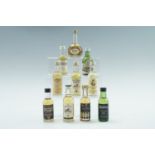 10 Whisky miniatures, including The Glen Garioch, Super Nikka Whisky, etc