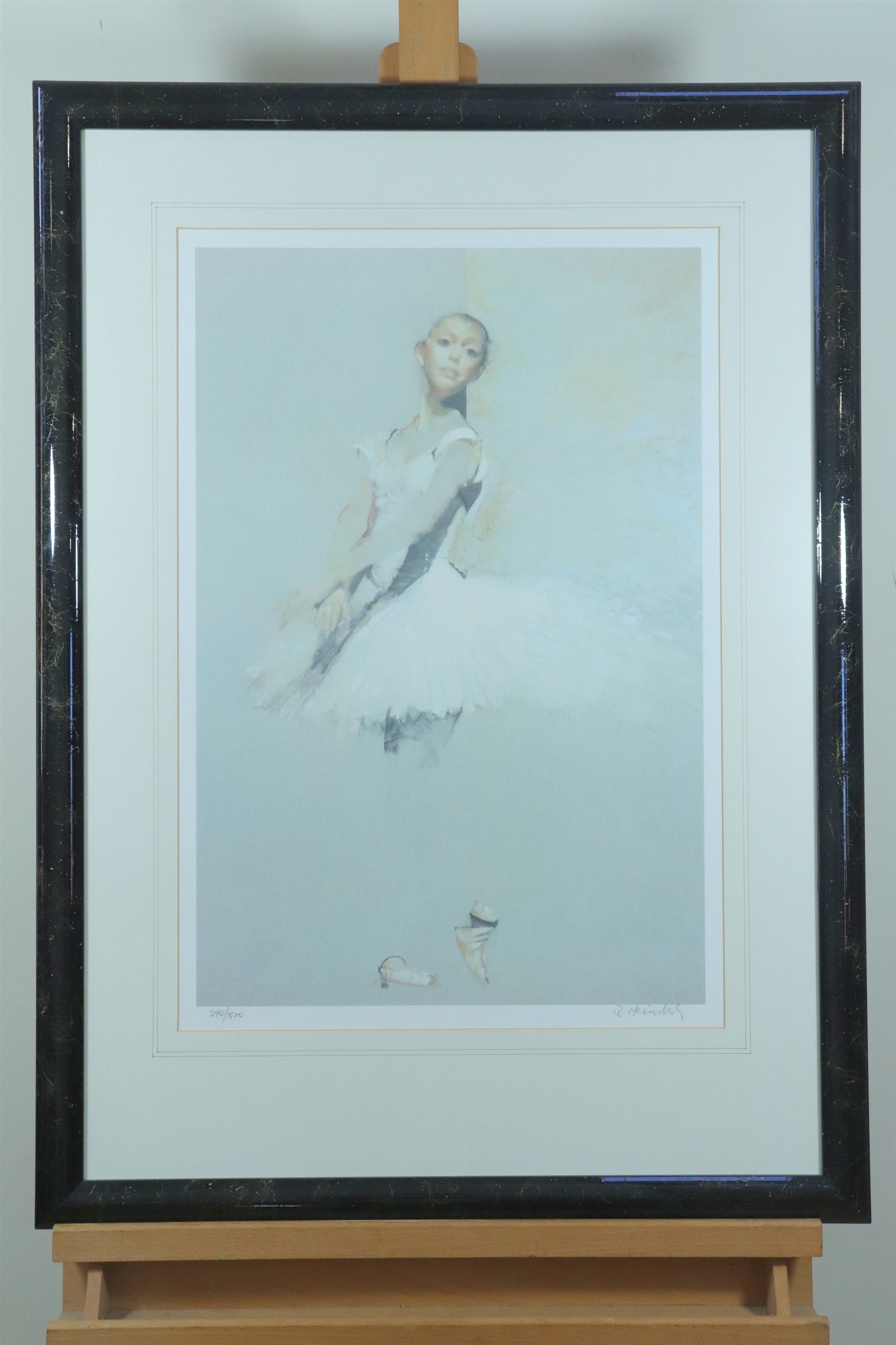 After Robert Heindel (1938-2005) Limited edition print of a young ballerina, pencil signed by the - Image 2 of 3