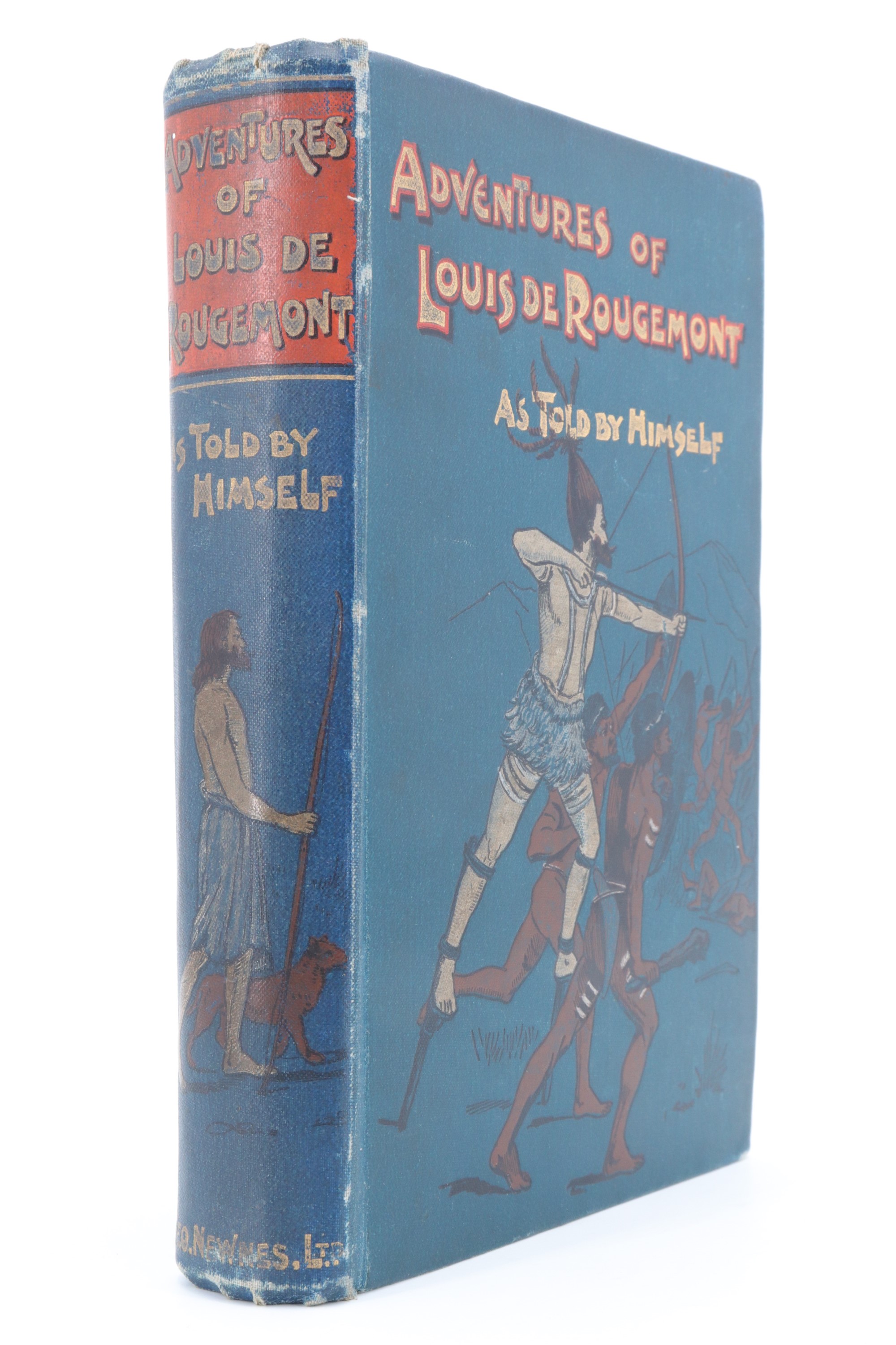 The Adventures of Louis de Rougemont. As Told by Himself, London, George Newness, 1899, 396 pp,