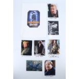 [ Autographs ] Harry Potter cast signed photographs, including Warwick Davies, Maggie Smith, Richard