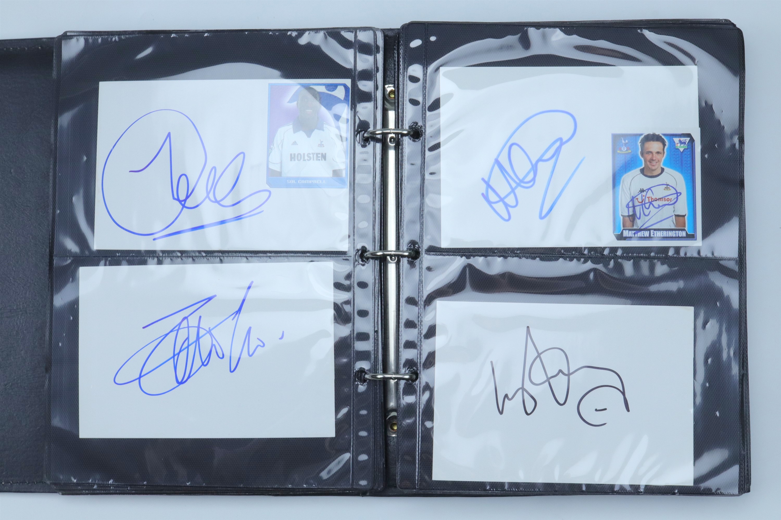 [ Autographs ] Album of football players' signatures, including Bobby Robson, Glen Hoddle, George - Image 15 of 35
