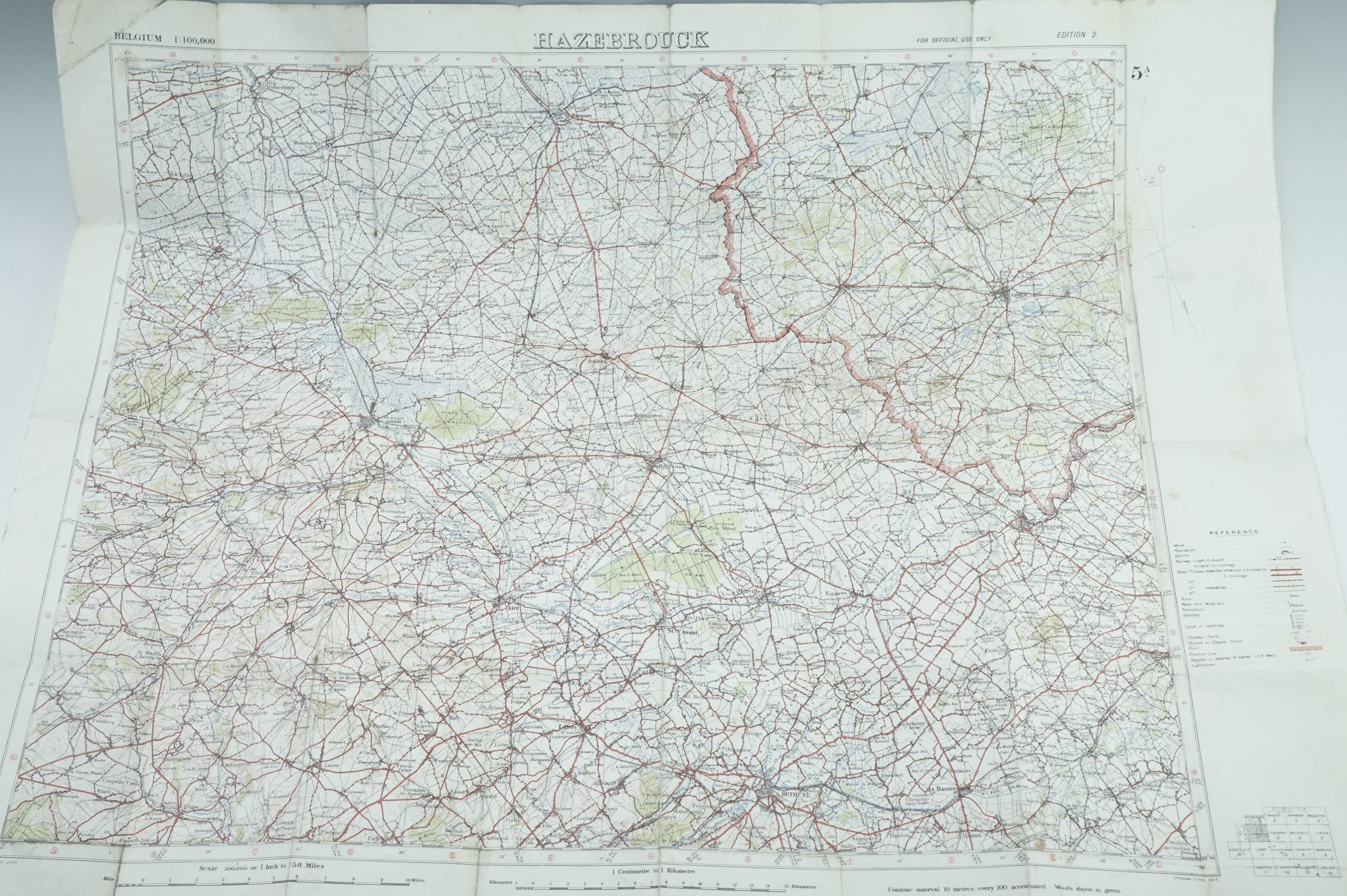 Three Great War trench maps - Image 5 of 5