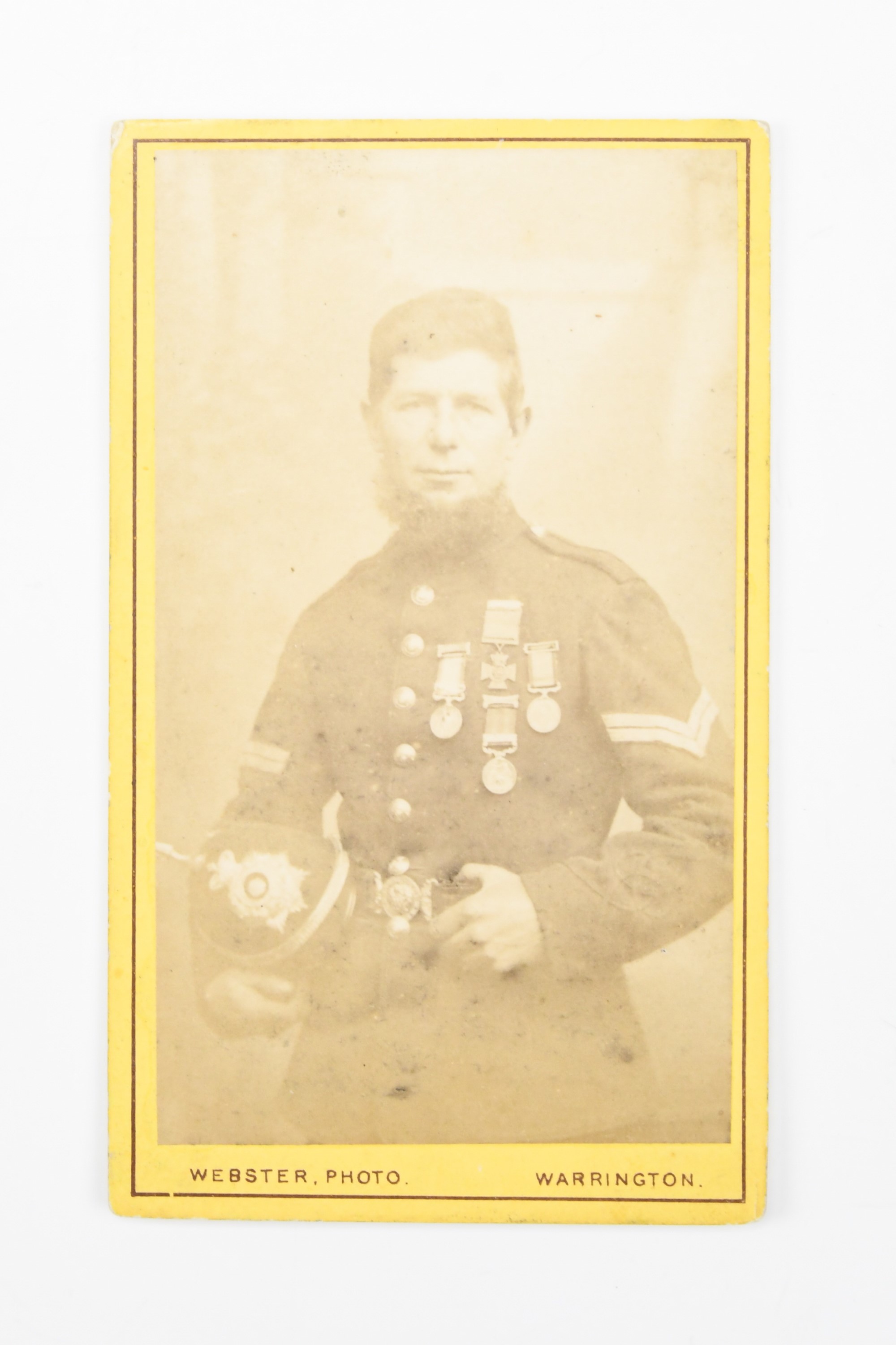 [ Victoria Cross ] A carte de visite portraying Private William Norman. [Awarded the Victoria