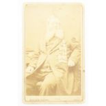 [ Victoria Cross ] A carte de visite portraying Boatswain Mate John Sheppard bearing autograph